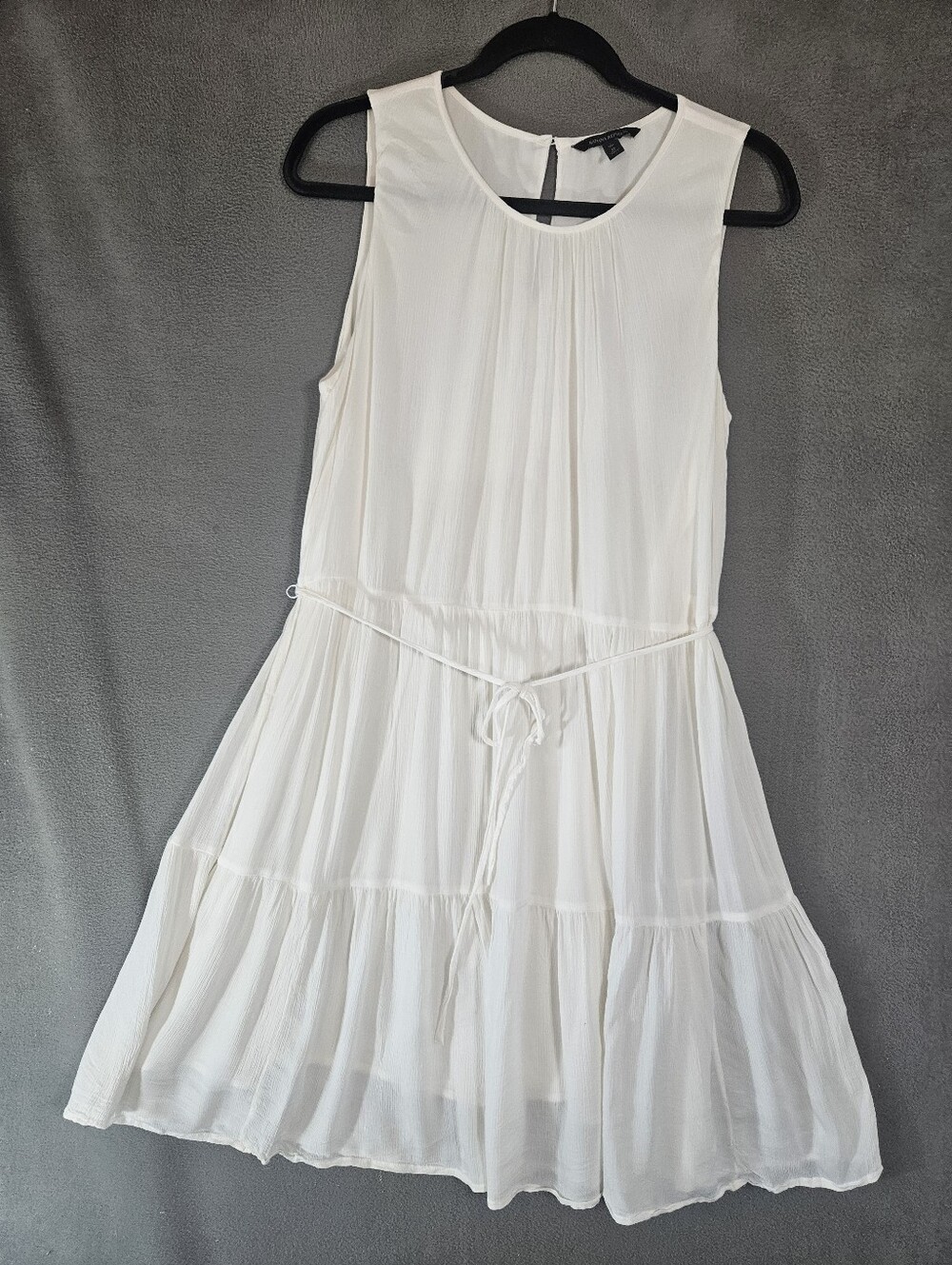 Banana Republic Tall Medium Tunic Mini Dress Fairy Croquet Sheer Layers Teir